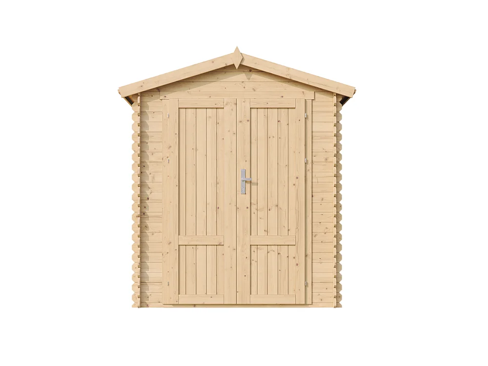Abri de Jardin en Bois - 186x196xH218 cm / 2.82 m² - M320F1