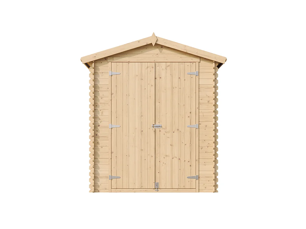 Abri de Jardin en Bois - 186x196xH218 cm / 2.82 m² - M320C1