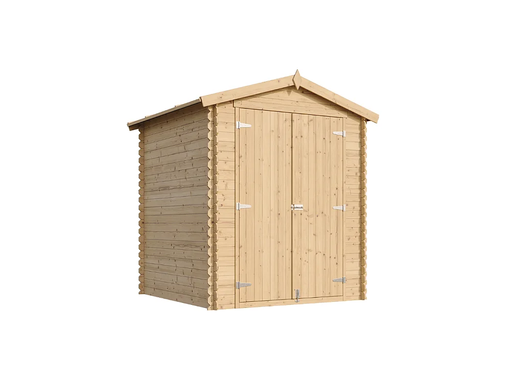 Abri de Jardin en Bois - 186x196xH218 cm / 2.82 m² - M320C1