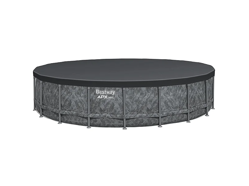 Piscine tubulaire ronde Bestway APX 365 6,10 x 1,32 m + Filtration + Accessoires
