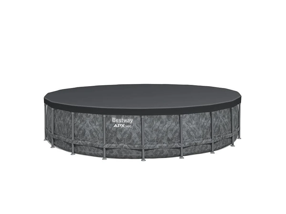 Piscine tubulaire ronde Bestway APX 365 6,10 x 1,32 m + Filtration + Accessoires