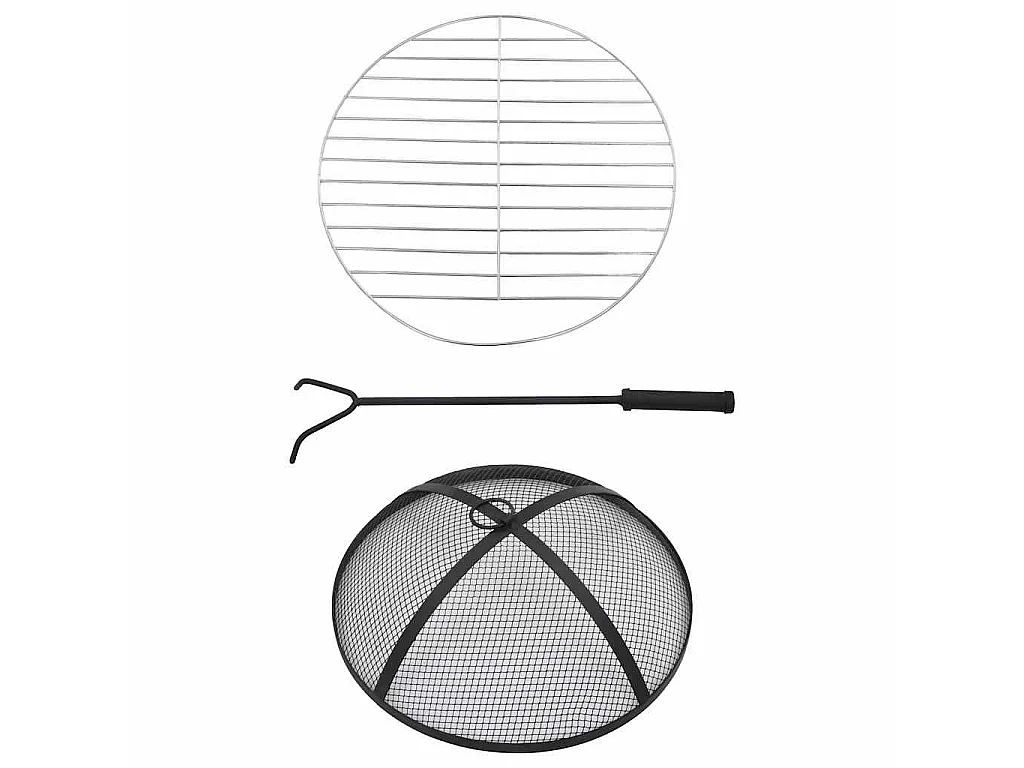 Table de foyer mosaïque Terre cuite 68 cm Céramique
