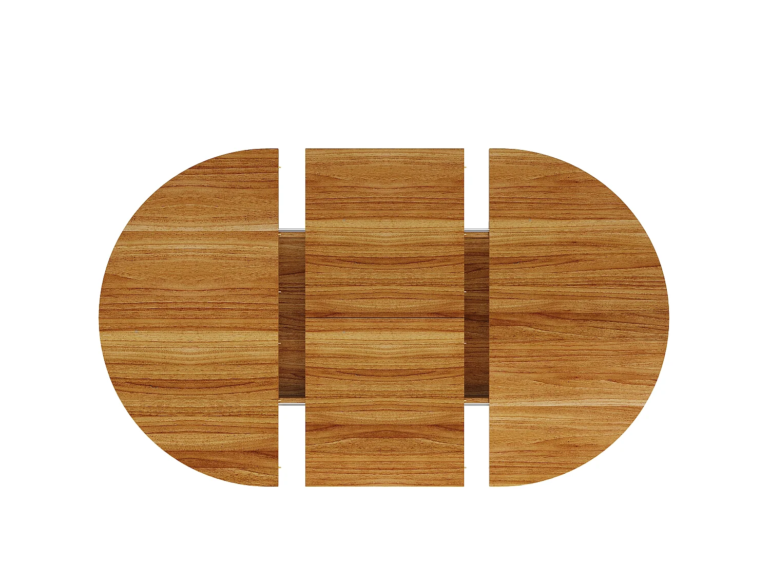 Table à manger extensible 118-158 x 118 cm pour 6 places avec tiroir - Marron foncé