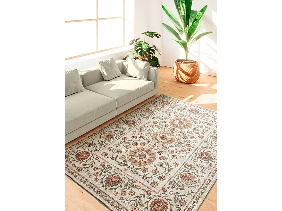 Tapis extérieur - classique - multicolore - 80 x 150 cm - LUA