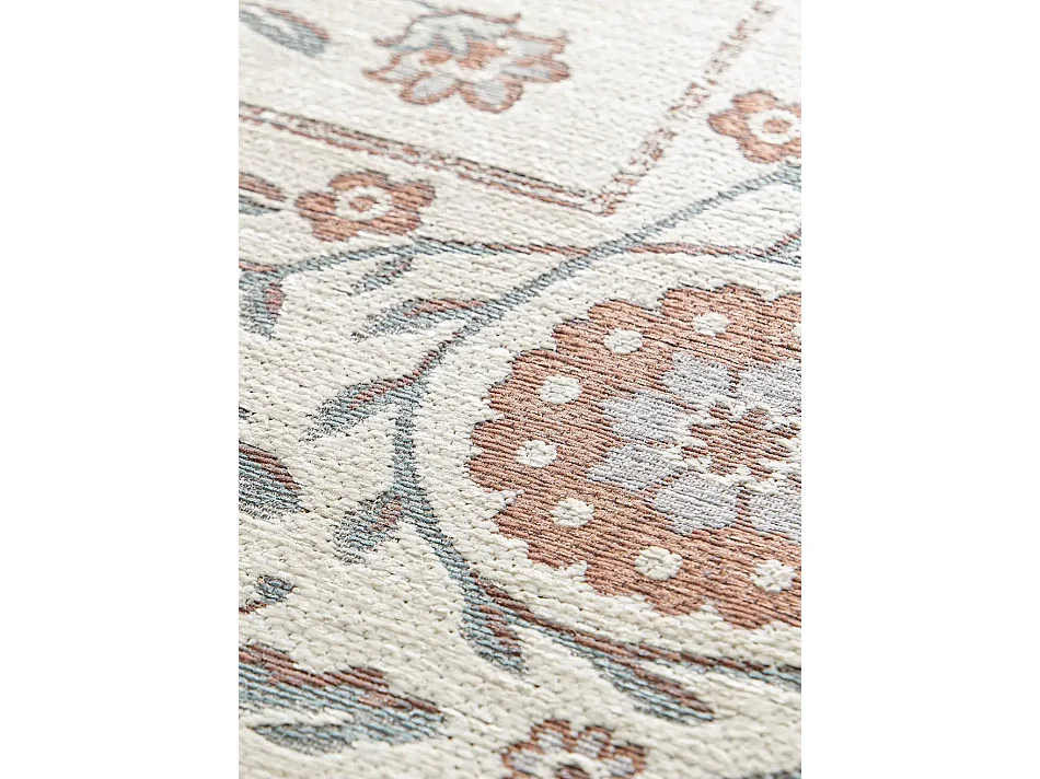 Tapis extérieur - classique - bleu - 80 x 150 cm - LUA
