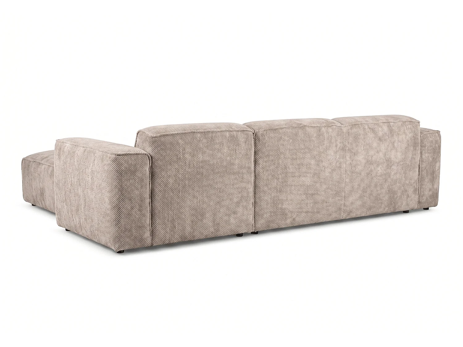 MILKY – ausziehbares Ecksofa rechts 275x174 cm, VEGA 3 beige