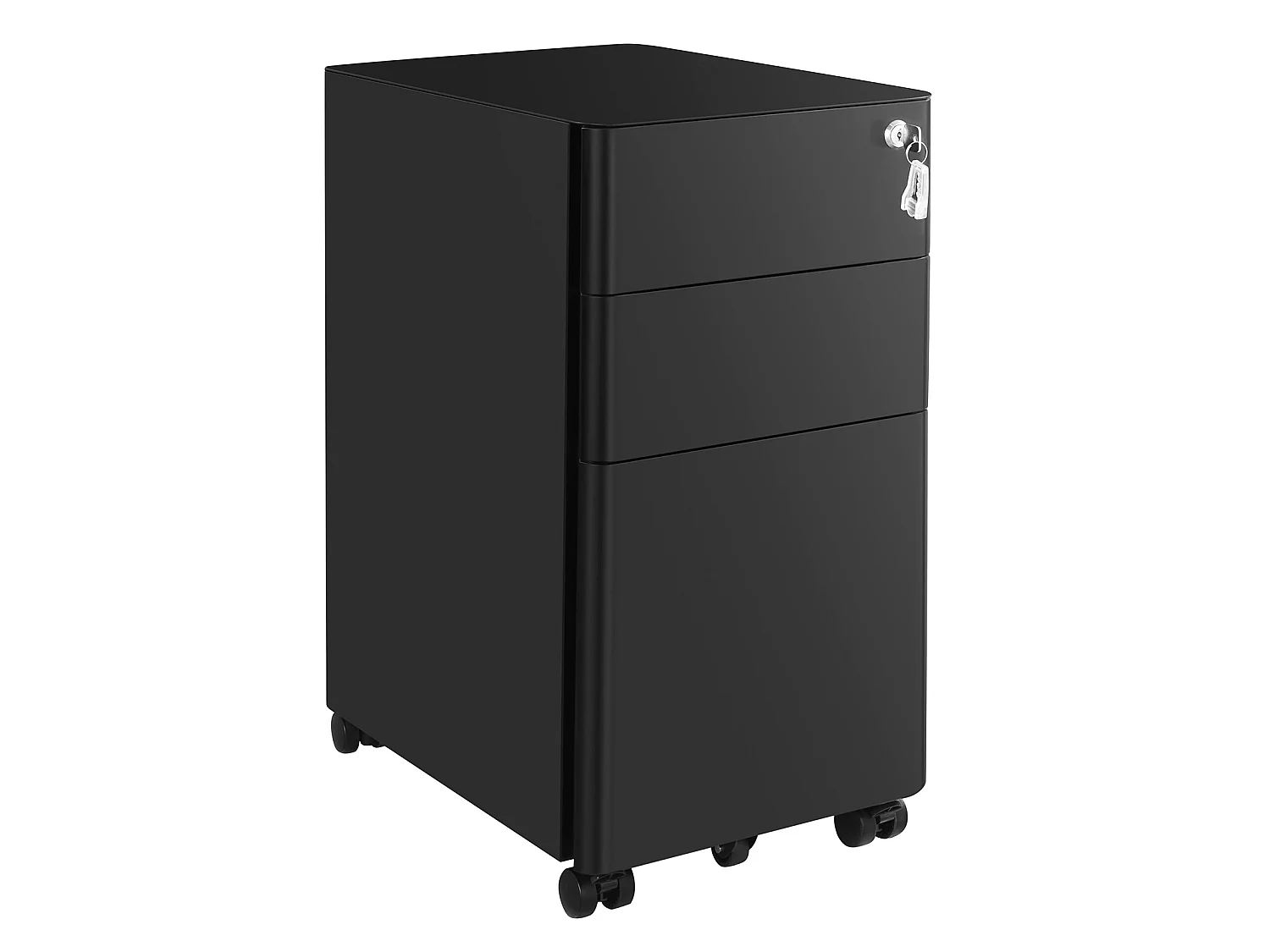 File Cabinet 30x46x59.2 cm black ofc030b01