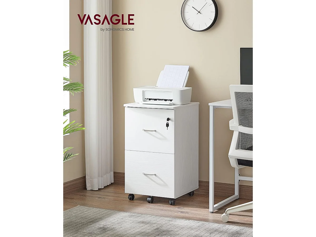 File Cabinet 54.4x43.8x40 cm white