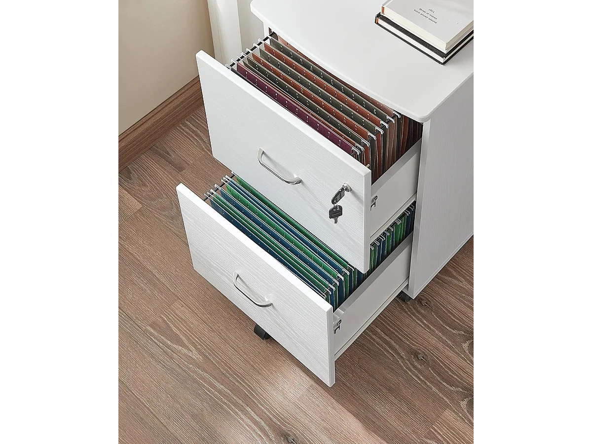 File Cabinet 54.4x43.8x40 cm white
