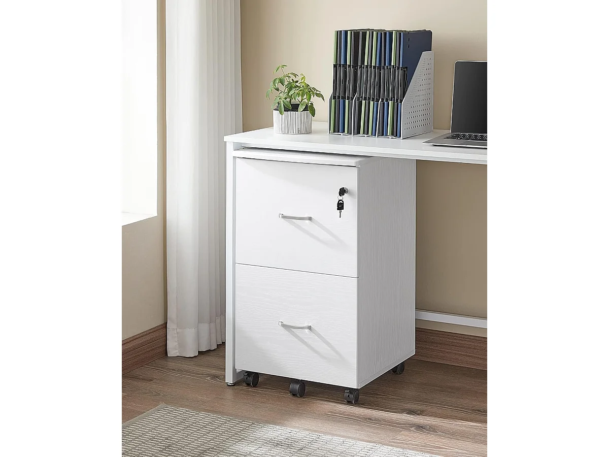 File Cabinet 54.4x43.8x40 cm white