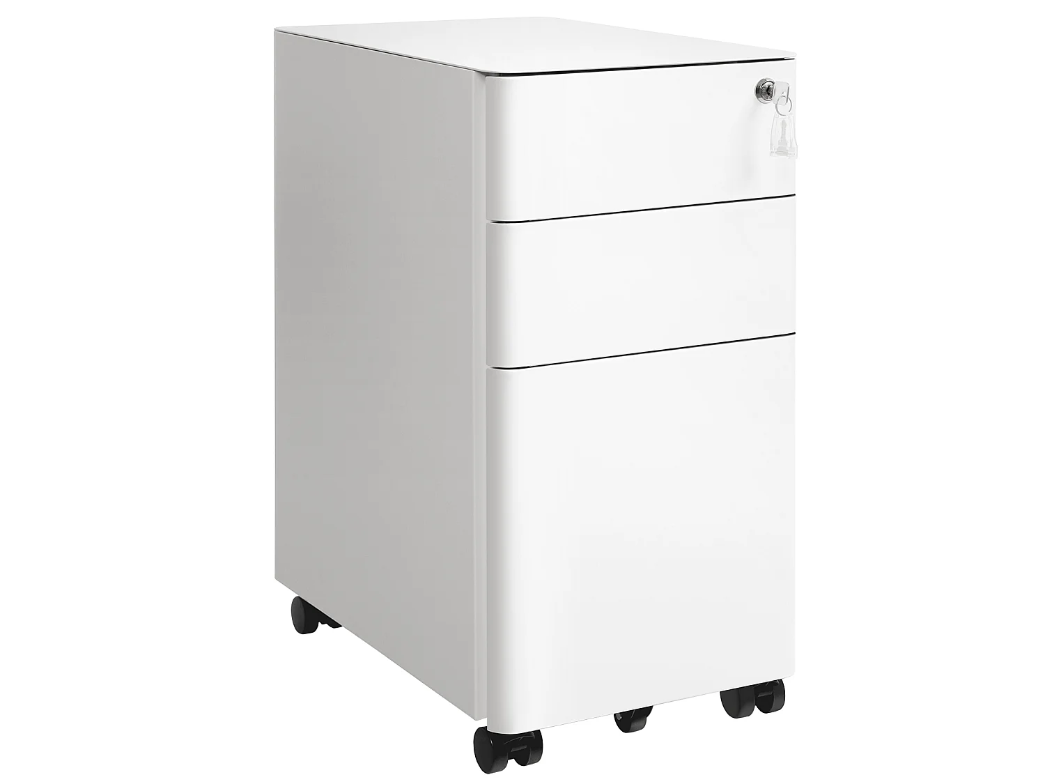 Mobiletto archivio 30x46x59,2 cm bianco