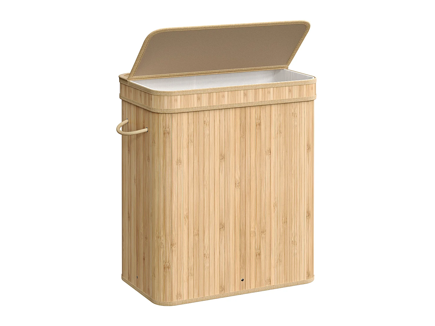 Panier à linge 34,5x54,5x61 cm Beige