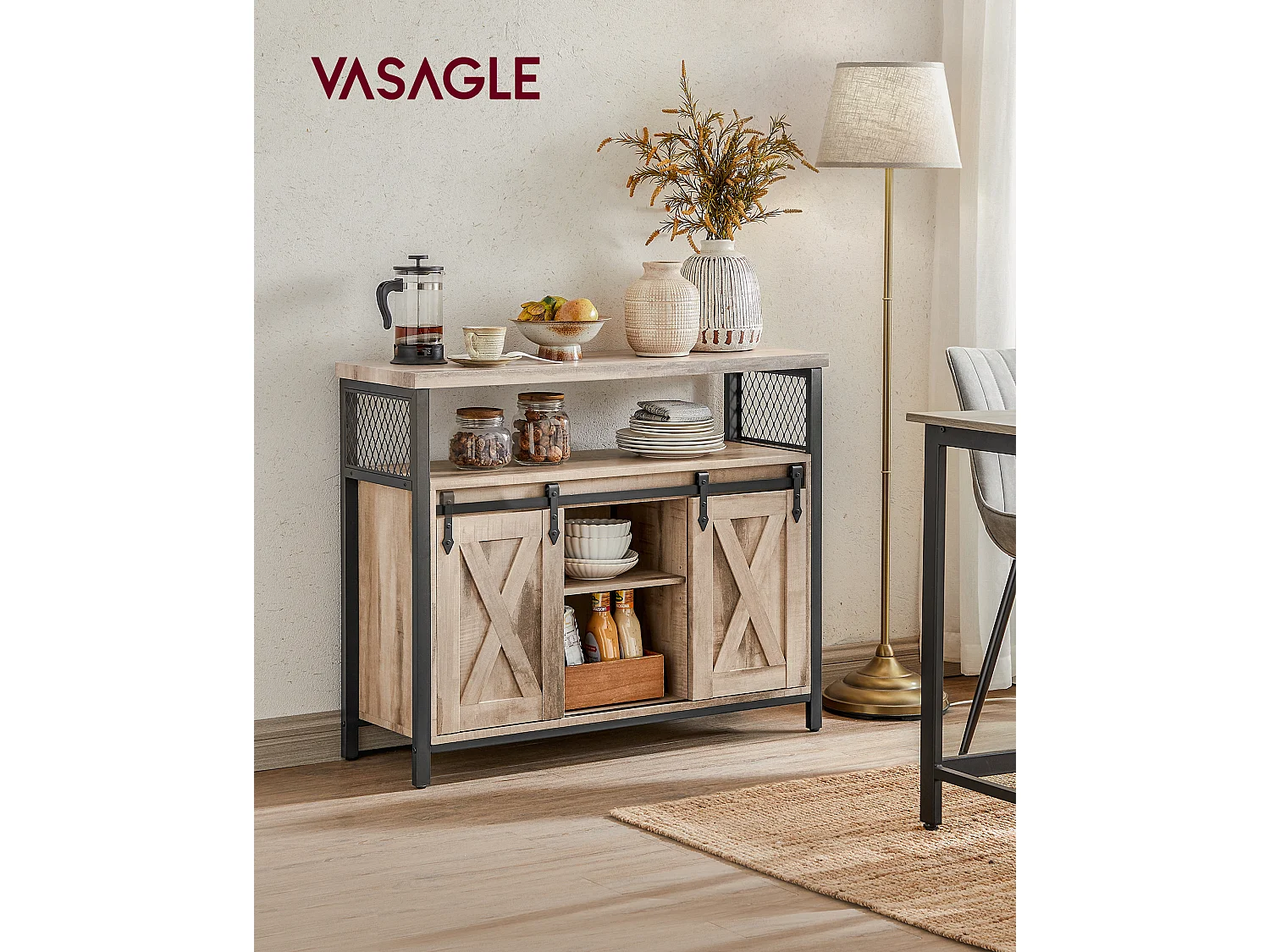 Armoire de rangement 100x33x80 cm noir