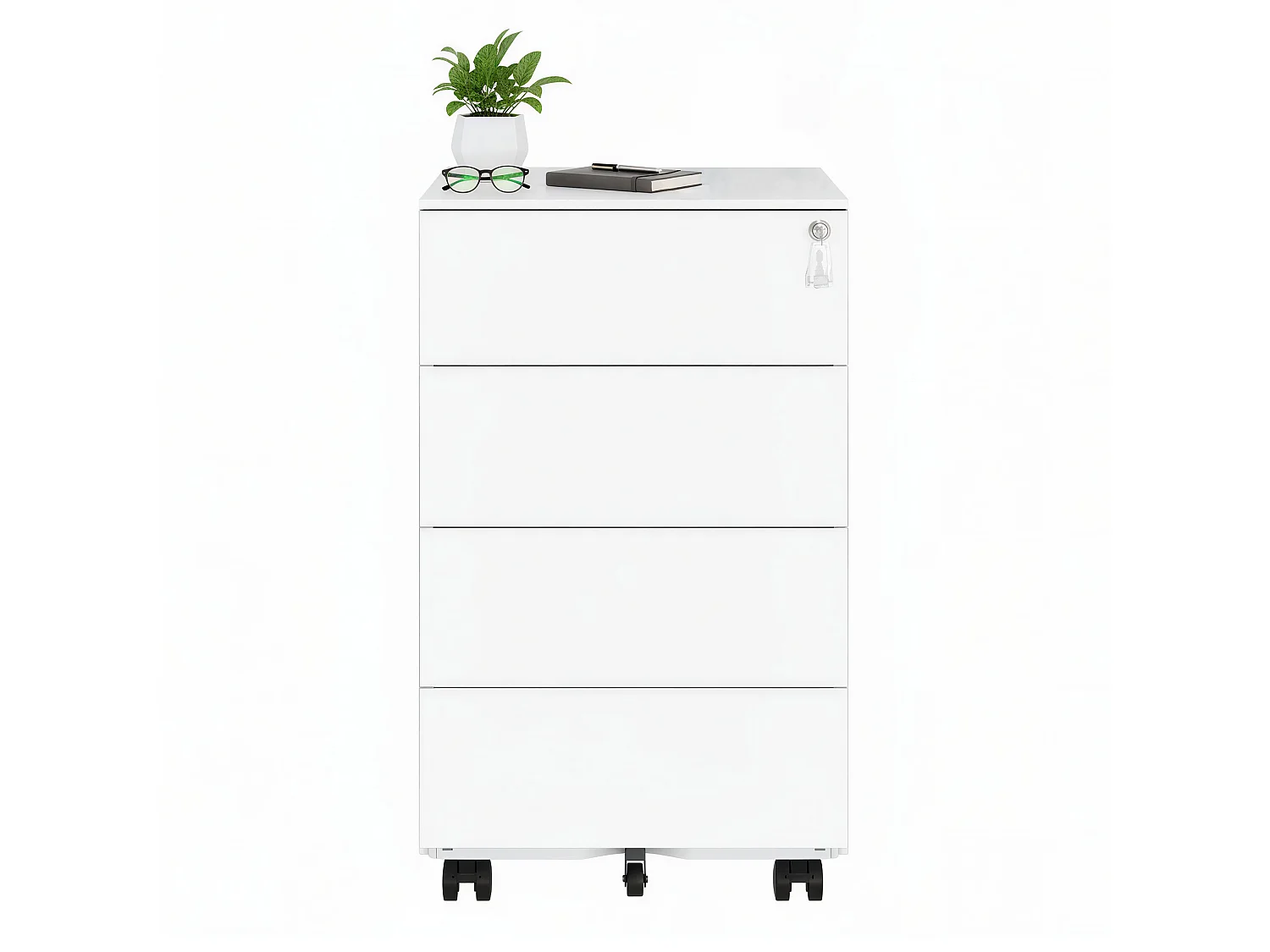 Classement 39x45x69,4 cm Blanc nuage