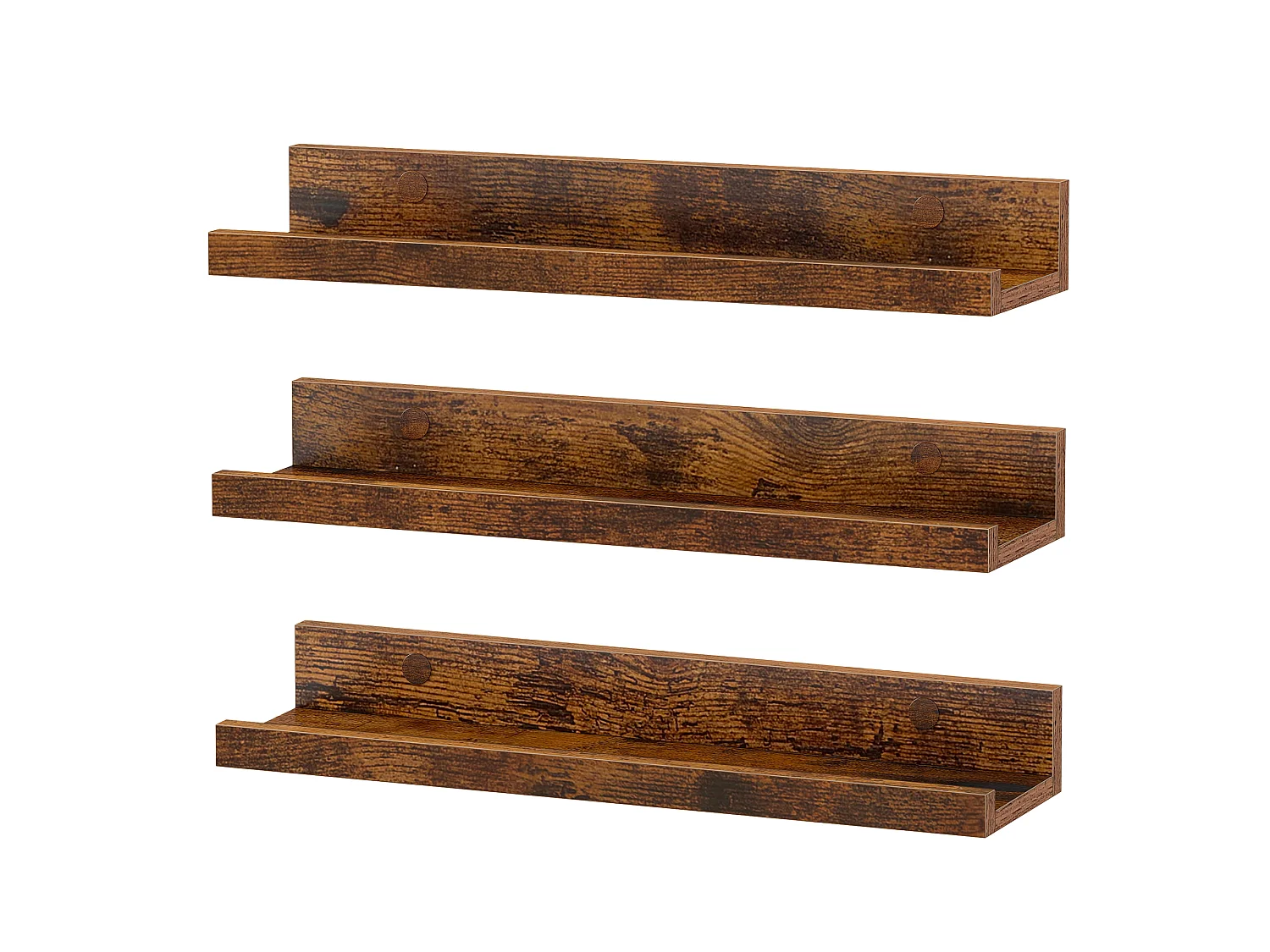 Étagère murale 38x10x5 cm Marron