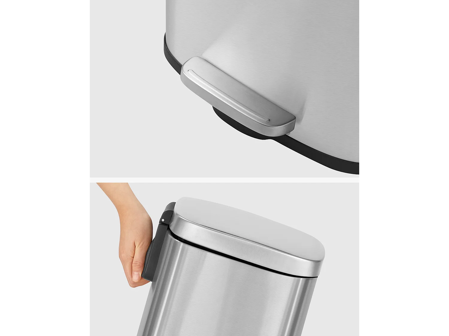 Soptunna, 34.8x29.7x63.3 cm, Silver