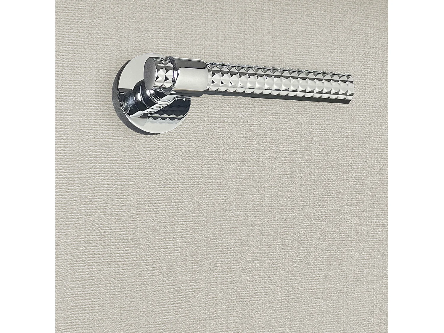 Poignée de porte design finition aspect chrome brillant Grazia - KATCHMEE - KatchMee