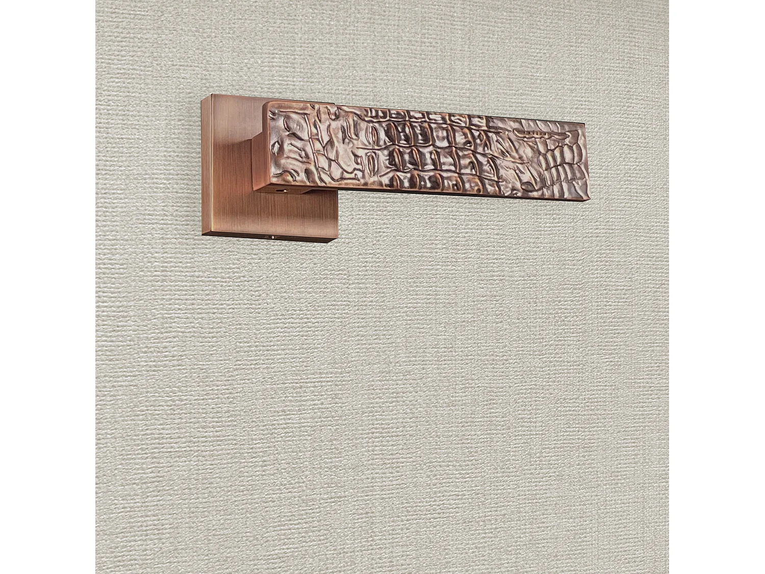 Poignée de porte design finition aspect bronze brossé Bruna - KATCHMEE - KatchMee
