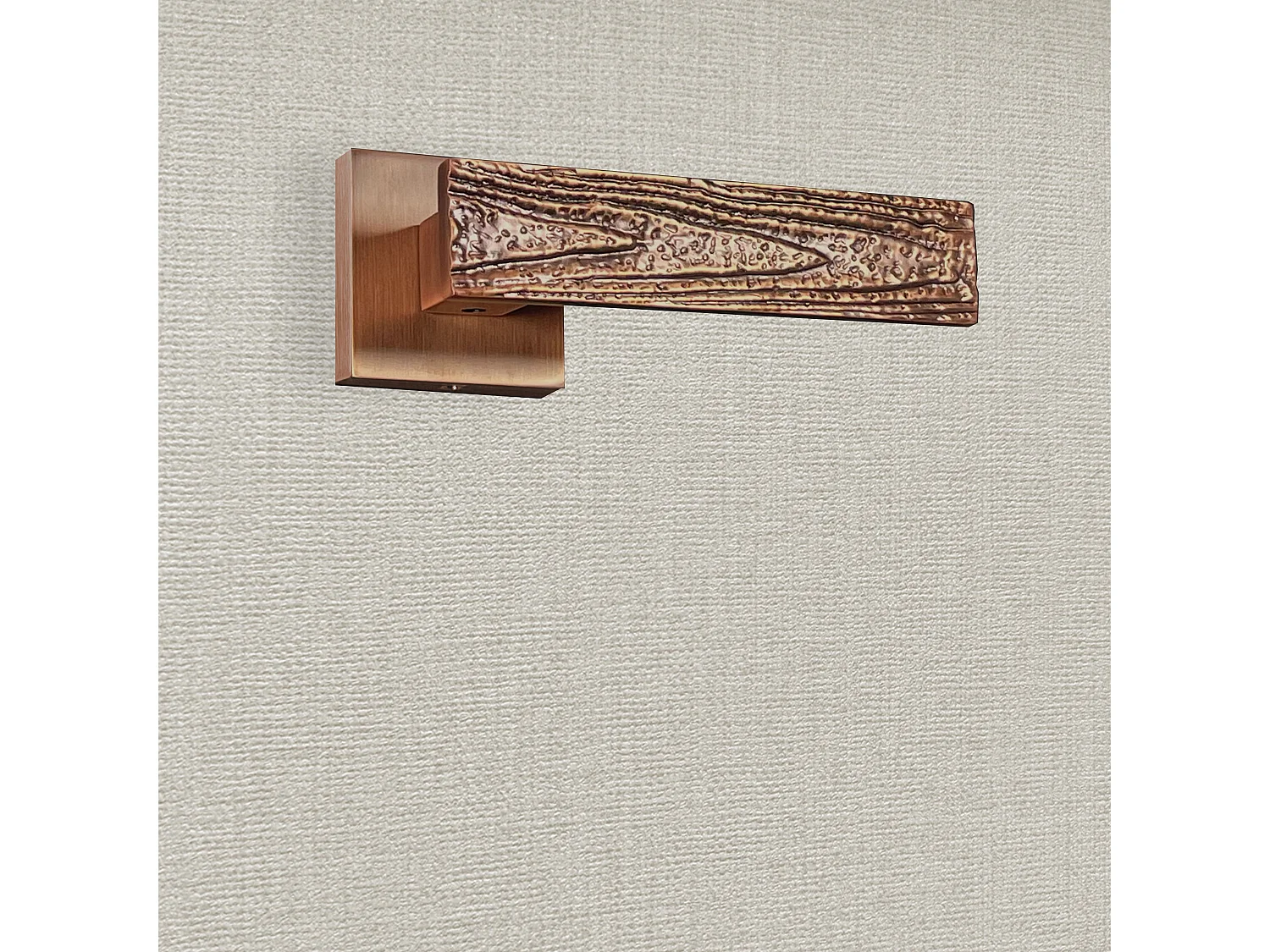 Poignée de porte design finition aspect bronze brossé Olivia - KATCHMEE - KatchMee