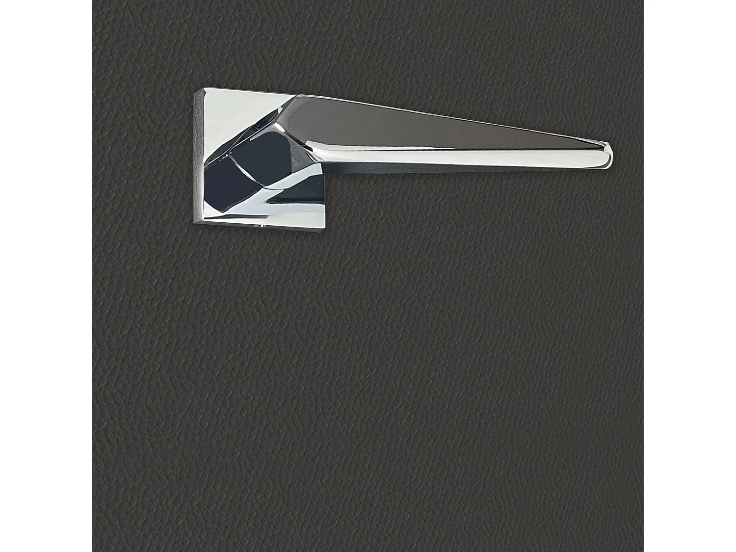Poignée de porte design finition aspect chrome brillant Tosca - KATCHMEE - KatchMee