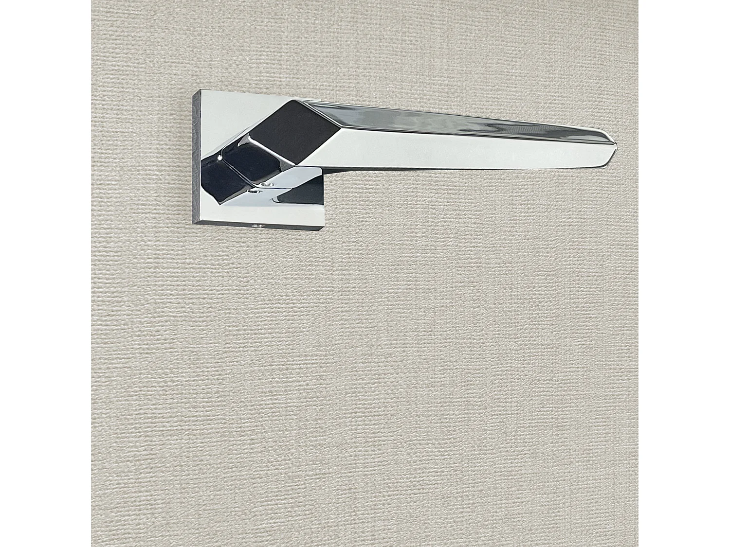 Poignée de porte design finition aspect chrome brillant Gilda - KATCHMEE - KatchMee
