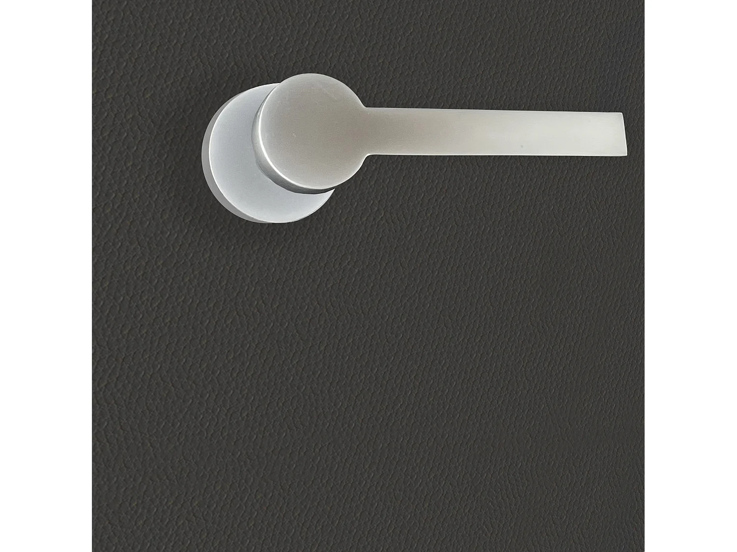 Poignée de porte design finition aspect chrome mat Marina - KATCHMEE - KatchMee