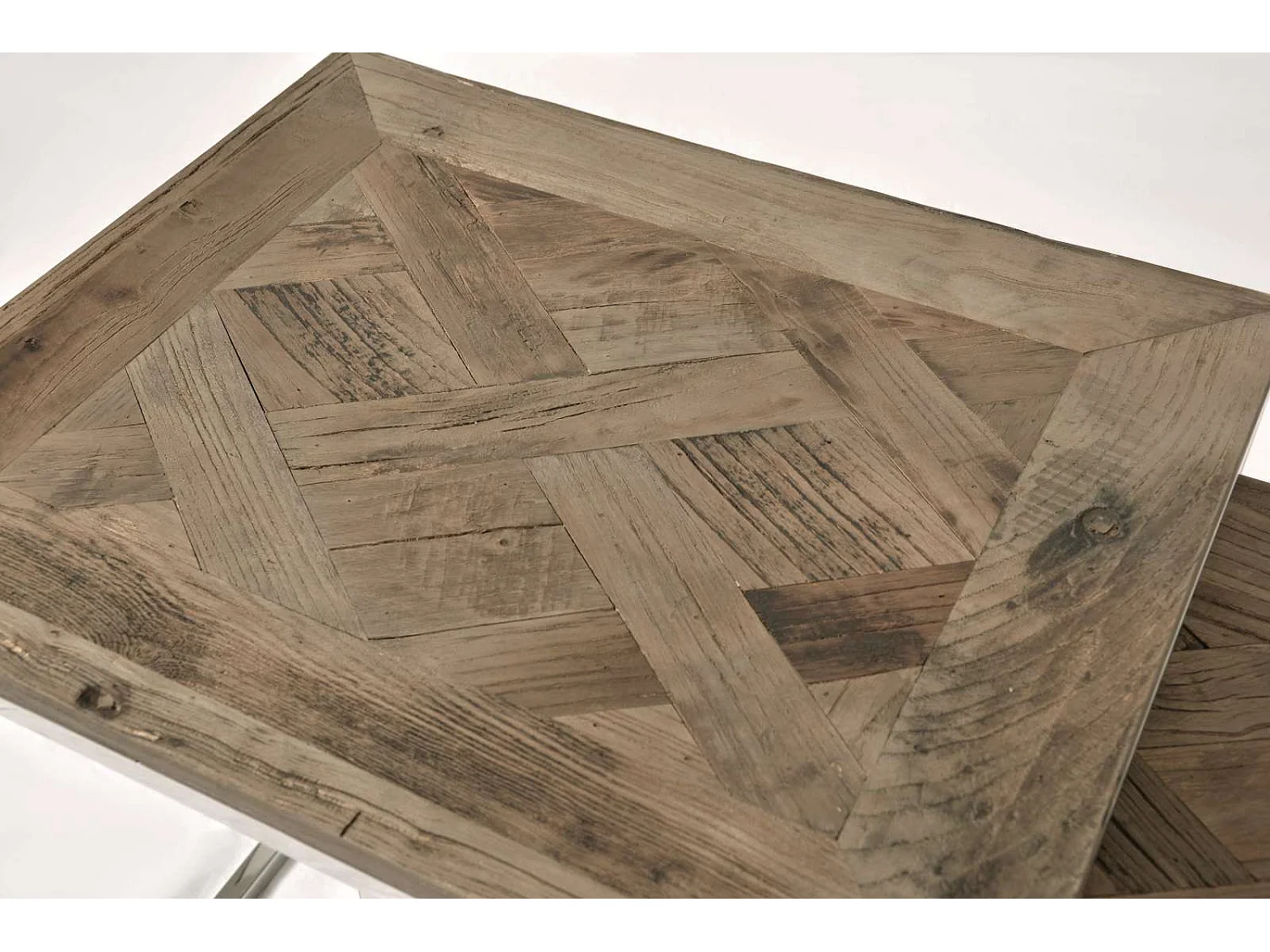 Table set 55x55x45 cm brown glamour gl1538/39