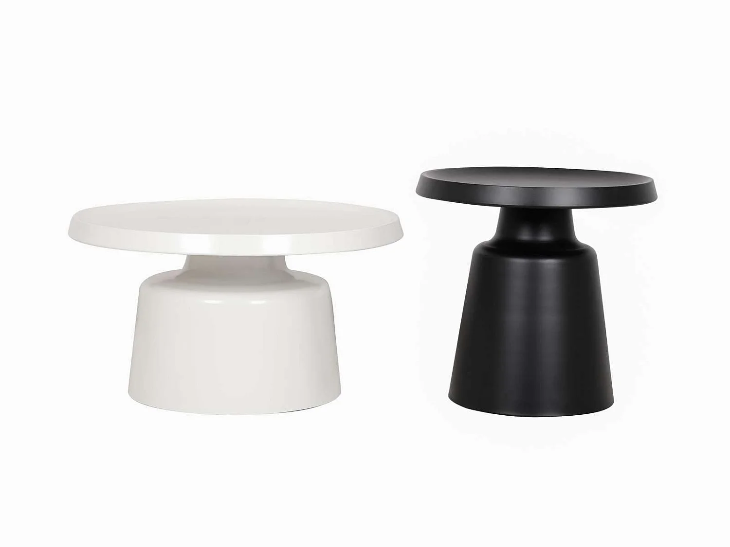 Coffee Table 73x34.5x73 cm White modig m65