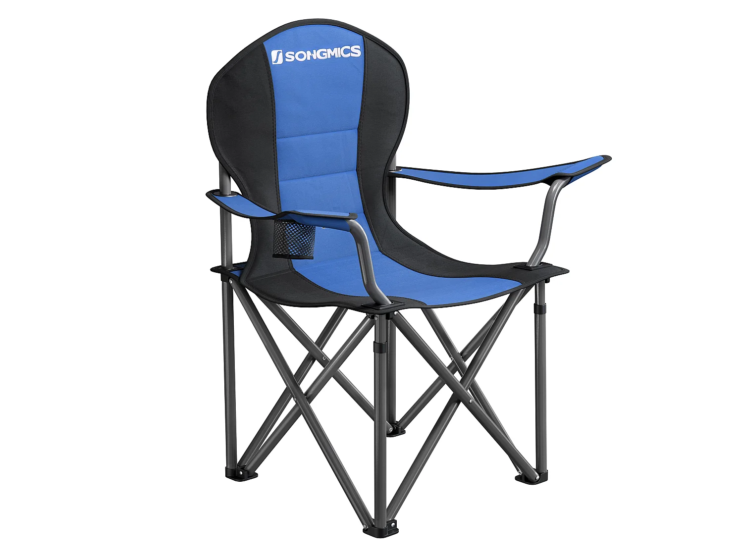 Campingstoel 92x57x104 cm blauw
