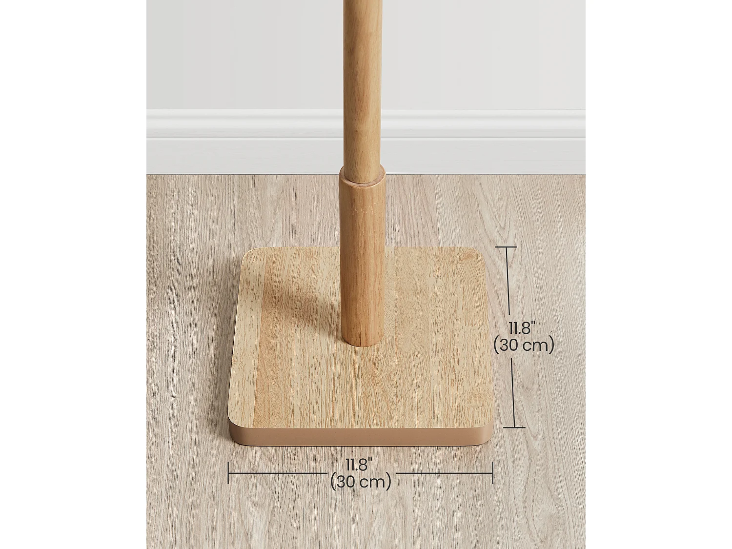Porte-manteau 30x30x173,6 cm Beige