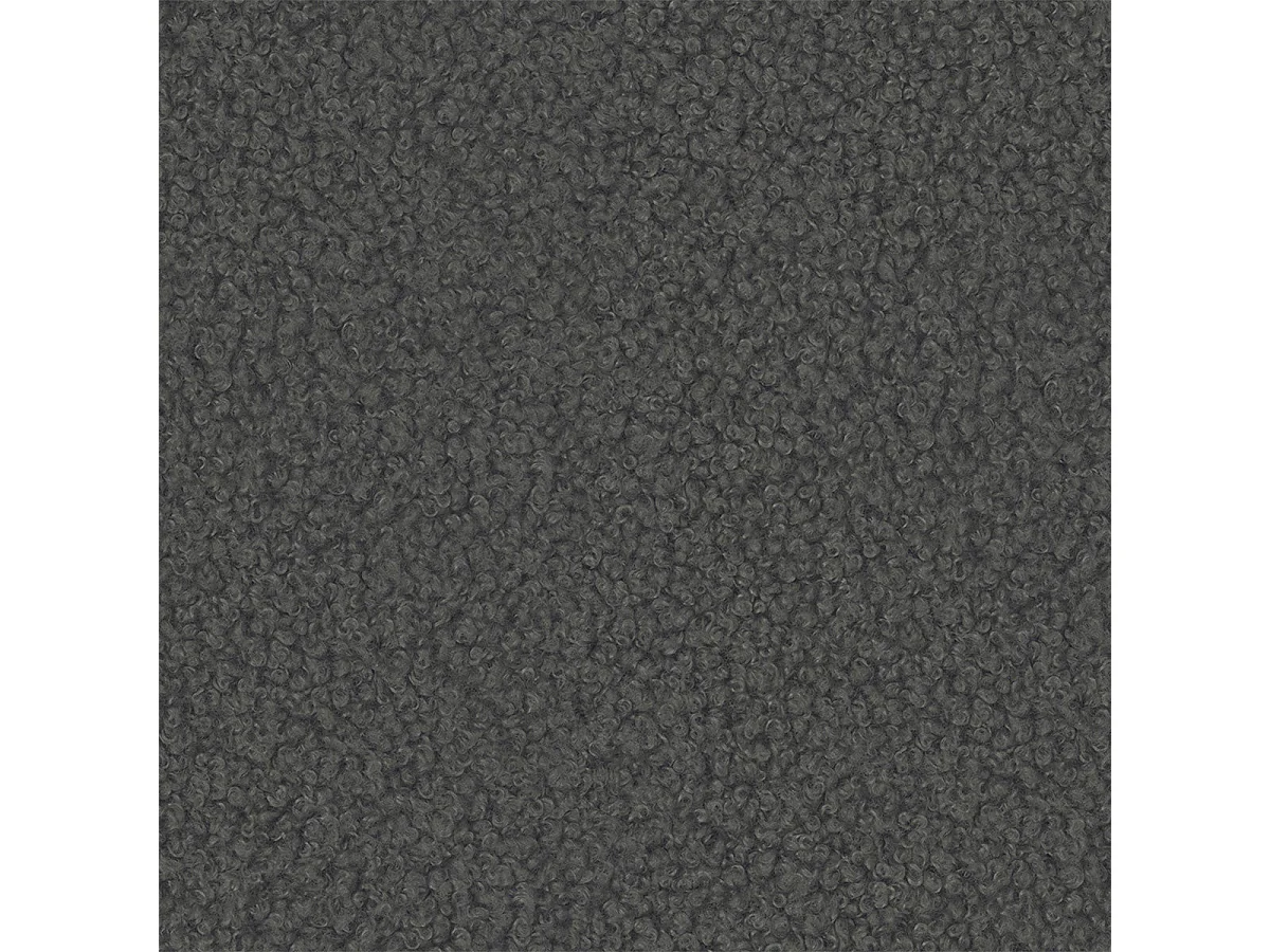 Canapé convertible 4 places avec coffre en tissu gris foncé LIVIO