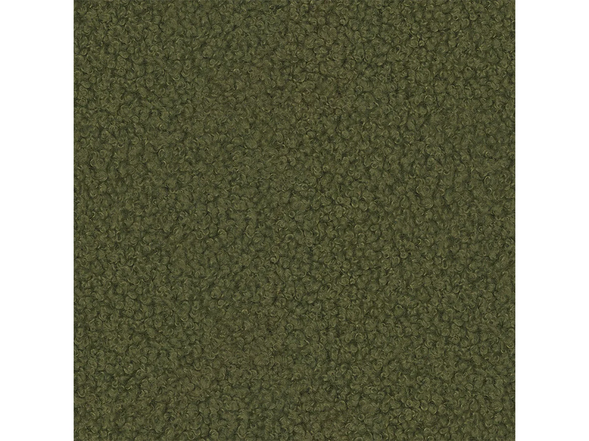 Canapé d'angle convertible 3 places réversible avec coffre en tissu vert LIVIO
