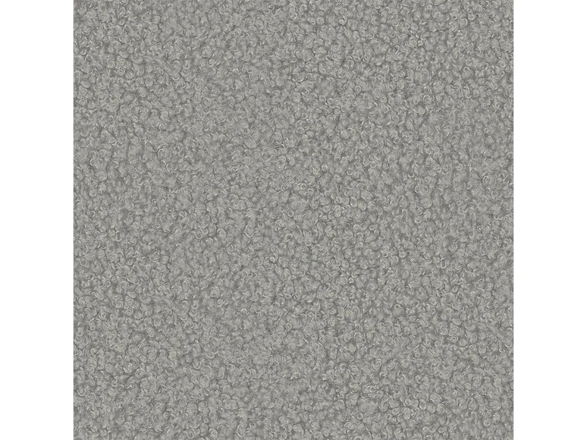 Canapé convertible 3 places avec coffre en tissu gris clair LIVIO