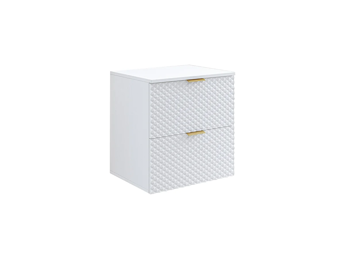Cléa 60 cm undermount basin unit White
