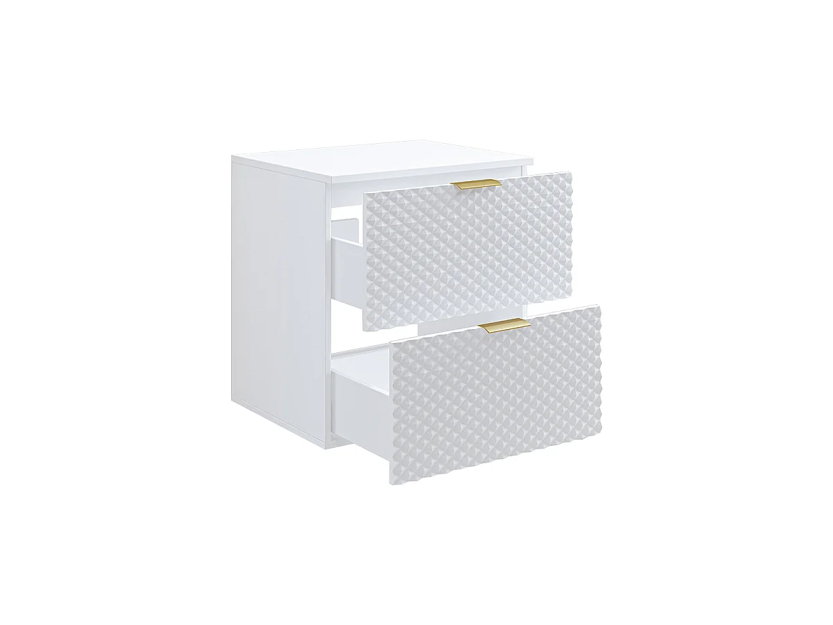 Cléa 60 cm undermount basin unit White