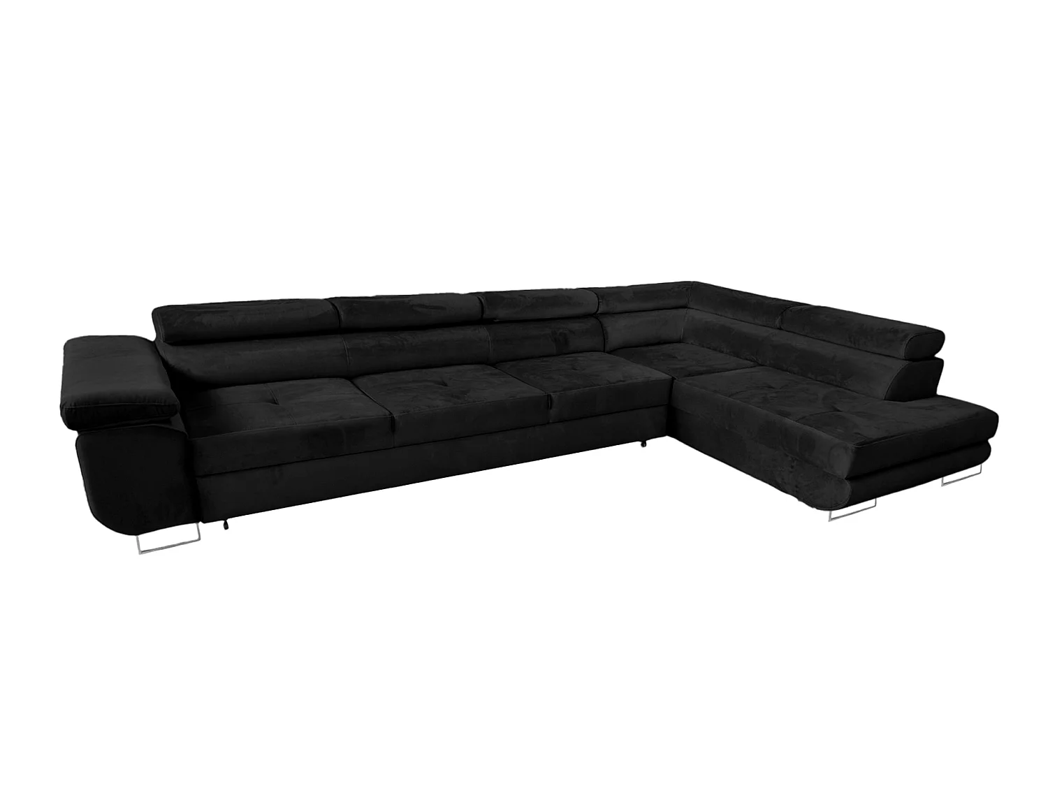 Canapé-lit en forme de U élégant vert olive avec rangement - Big PASTI par COMFORTINO FURNITURE