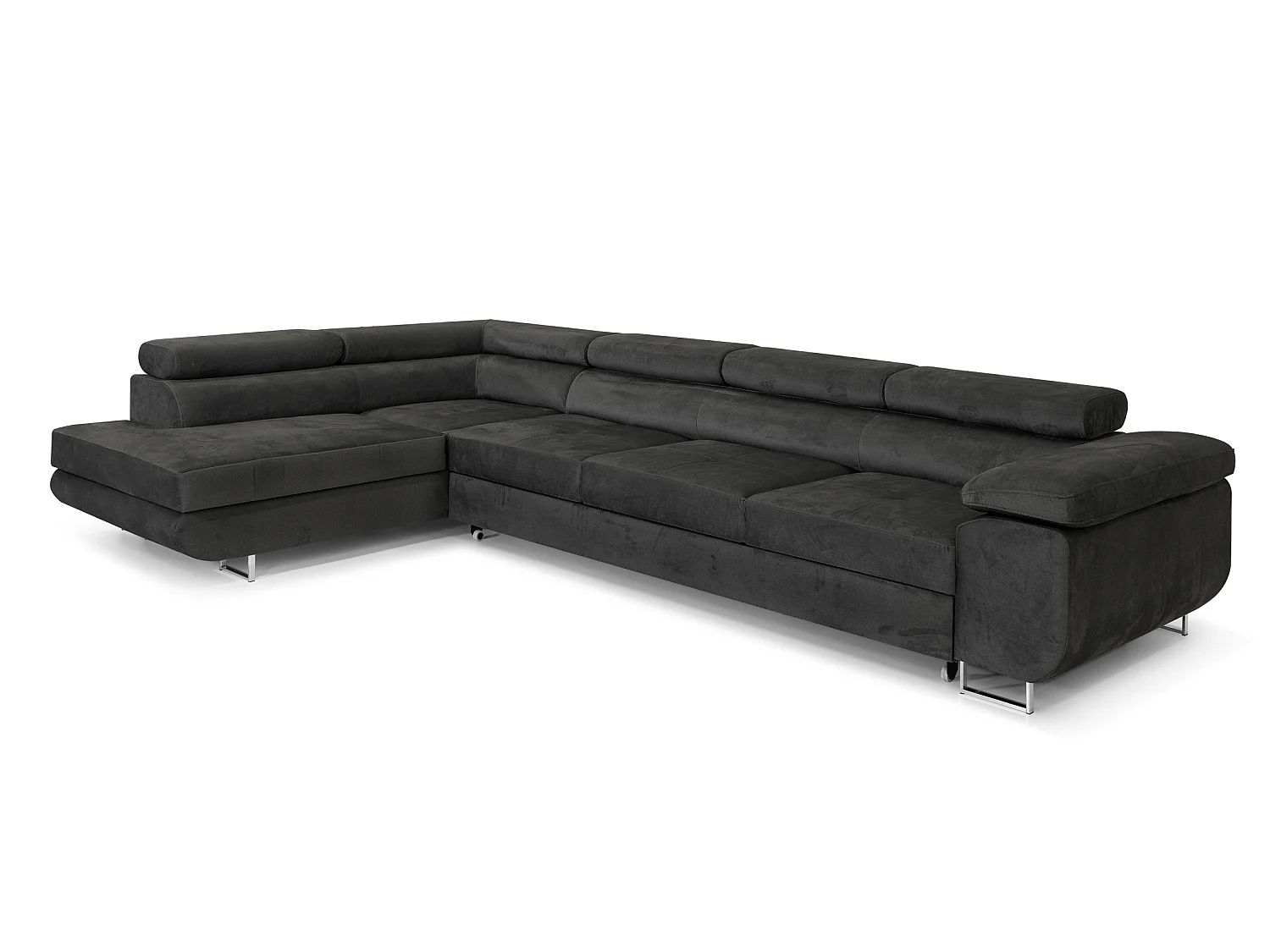 Canapé-lit en forme de U élégant vert olive avec rangement - Big PASTI par COMFORTINO FURNITURE