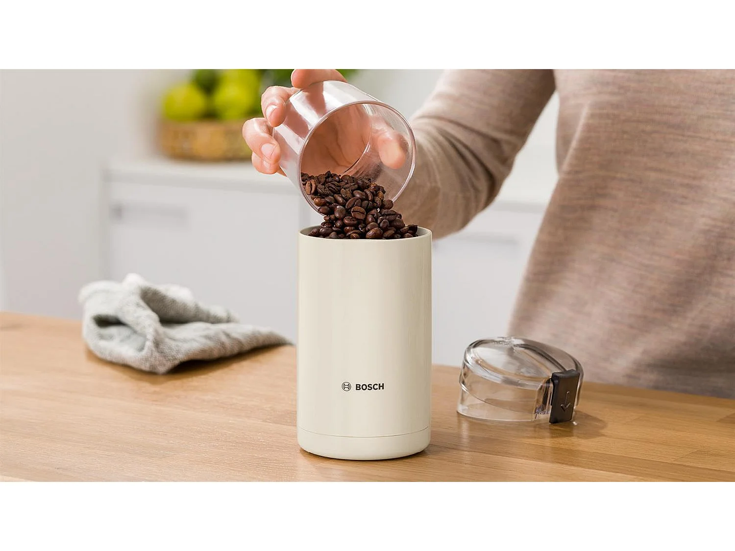BOSCH TSM6A017C moulin à café 180Watt crème