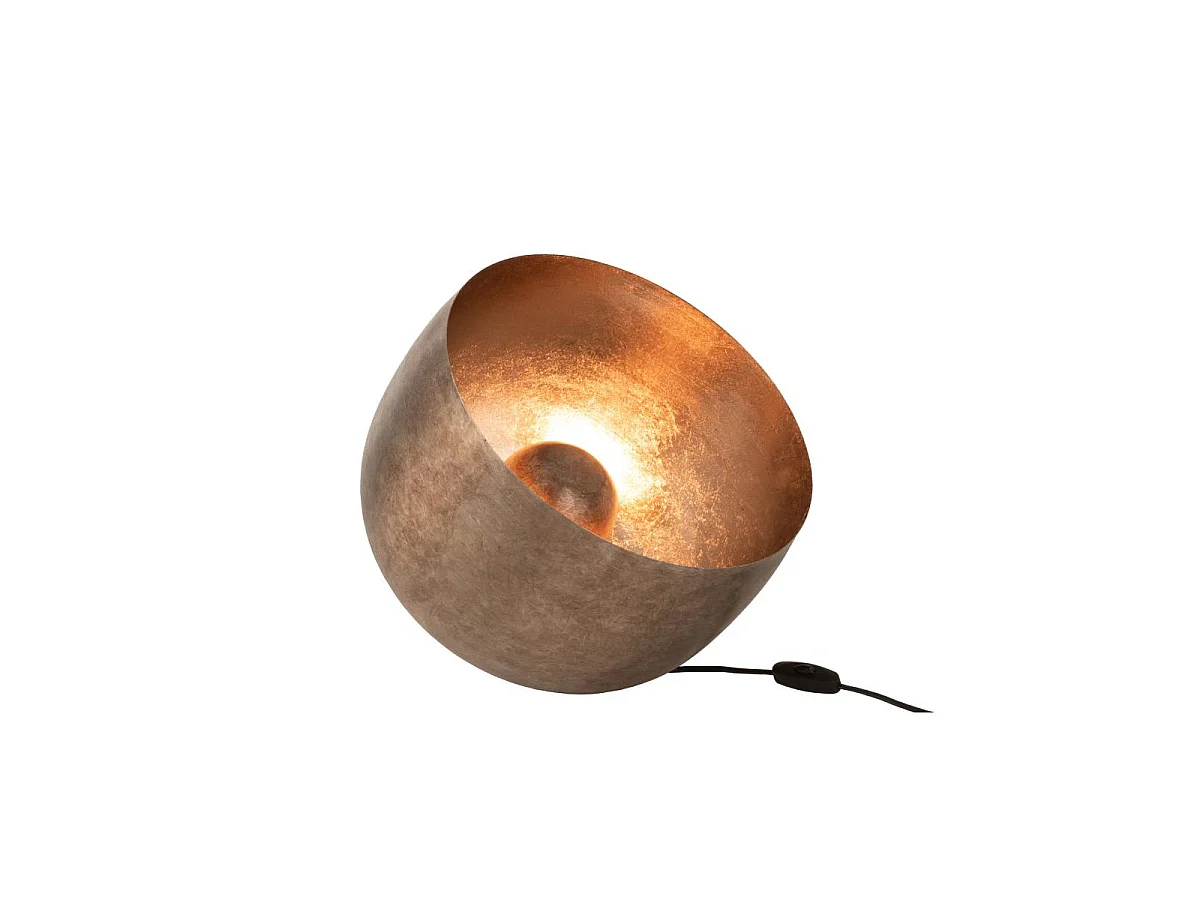 Lampe à Poser Design "Saloon" 35cm Or