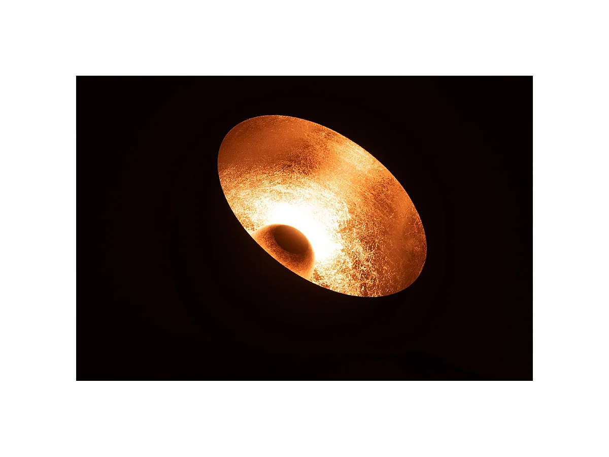 Lampe à Poser Design "Saloon" 35cm Or