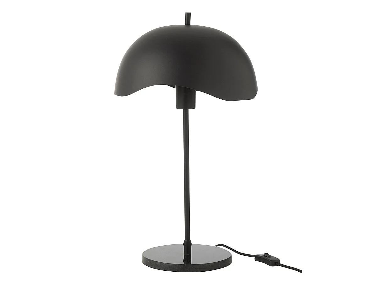 Lampe à Poser en Métal "Elias" 56cm Noir