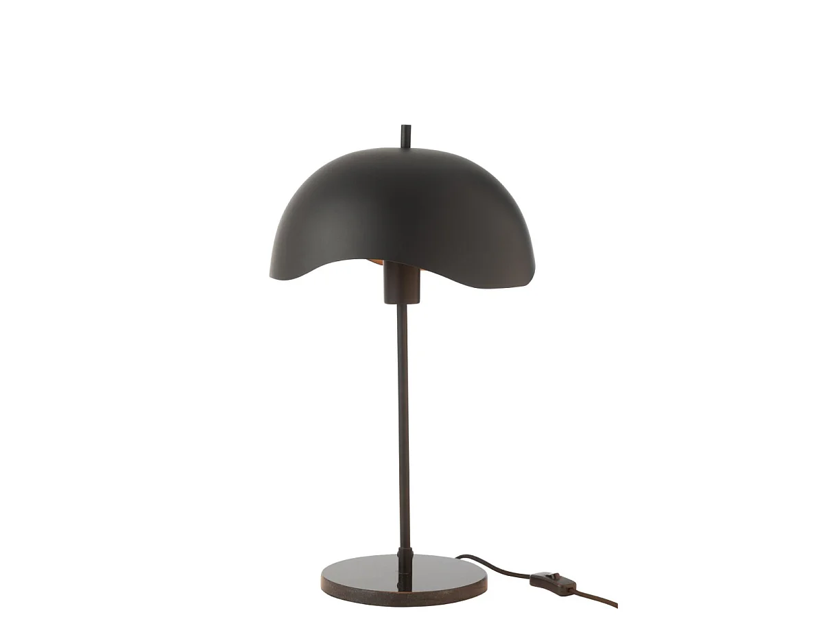 Lampe à Poser en Métal "Elias" 56cm Noir