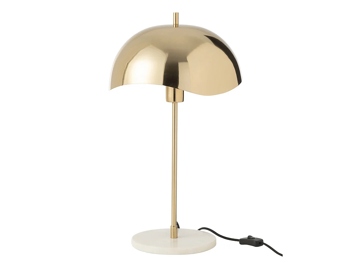 Lampe à Poser en Métal "Elias" 56cm Or