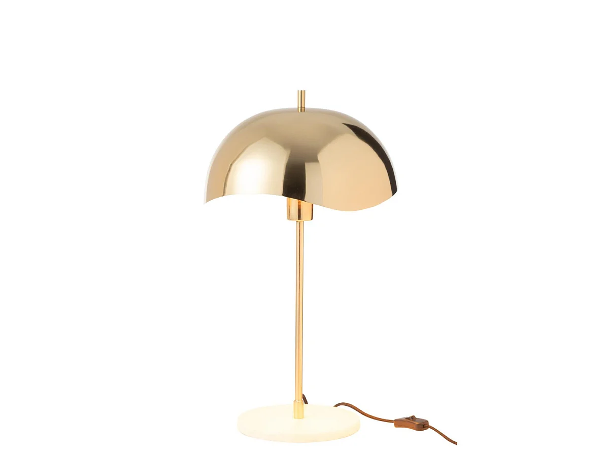 Lampe à Poser en Métal "Elias" 56cm Or