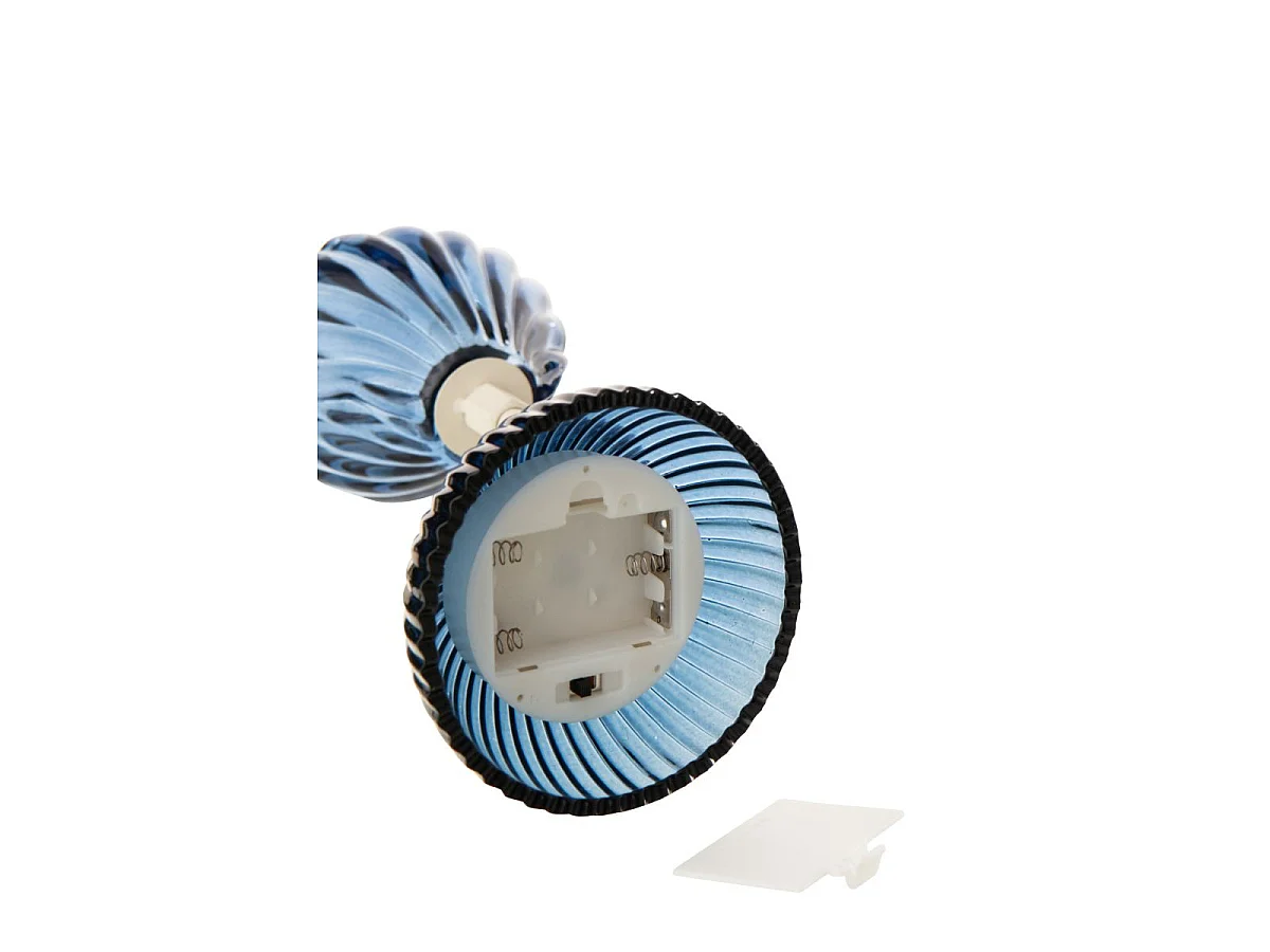 Lampe à Poser à LED "Shell" 32cm Bleu