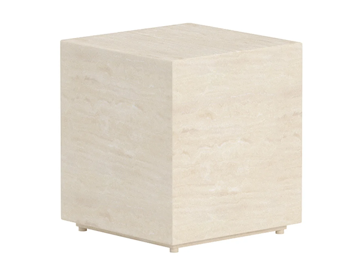 Lissabon Gartentisch Couchtisch beige.