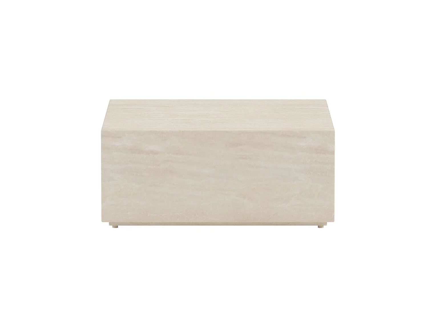 Lissabon Gartentisch Couchtisch beige.