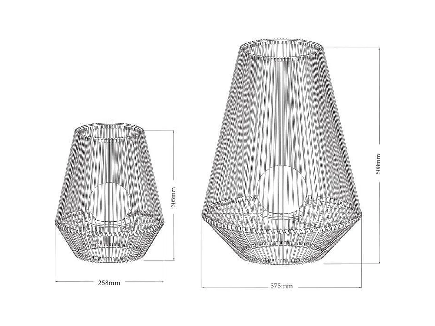 Decoratieve solarlantaarn met parelbol - GALIX - 30 - 10 lumen - 8 uur licht