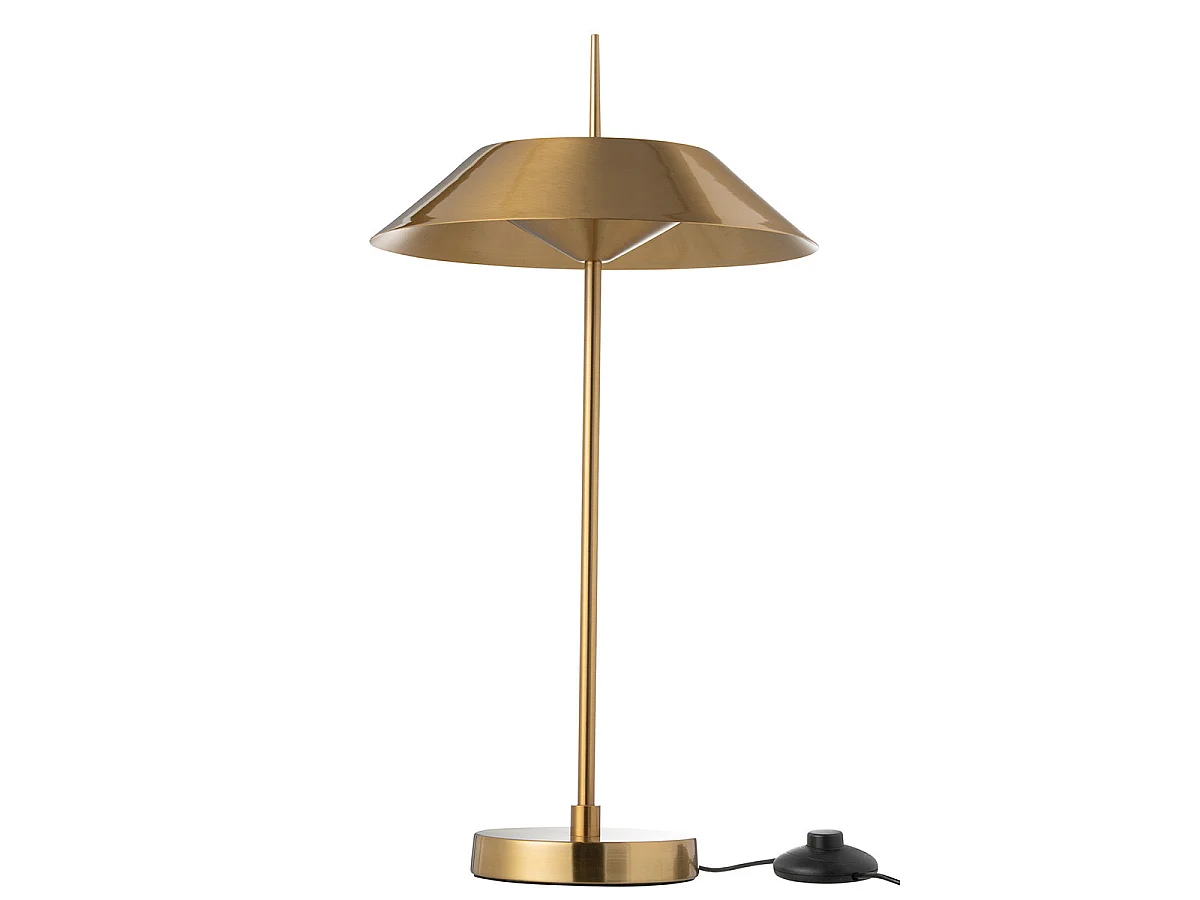 Lampe à Poser LED en Métal "Britney" 56cm Or