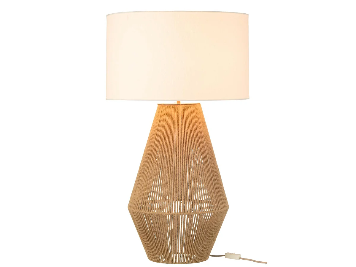 Lampe à Poser Design "Striing" 78cm Naturel